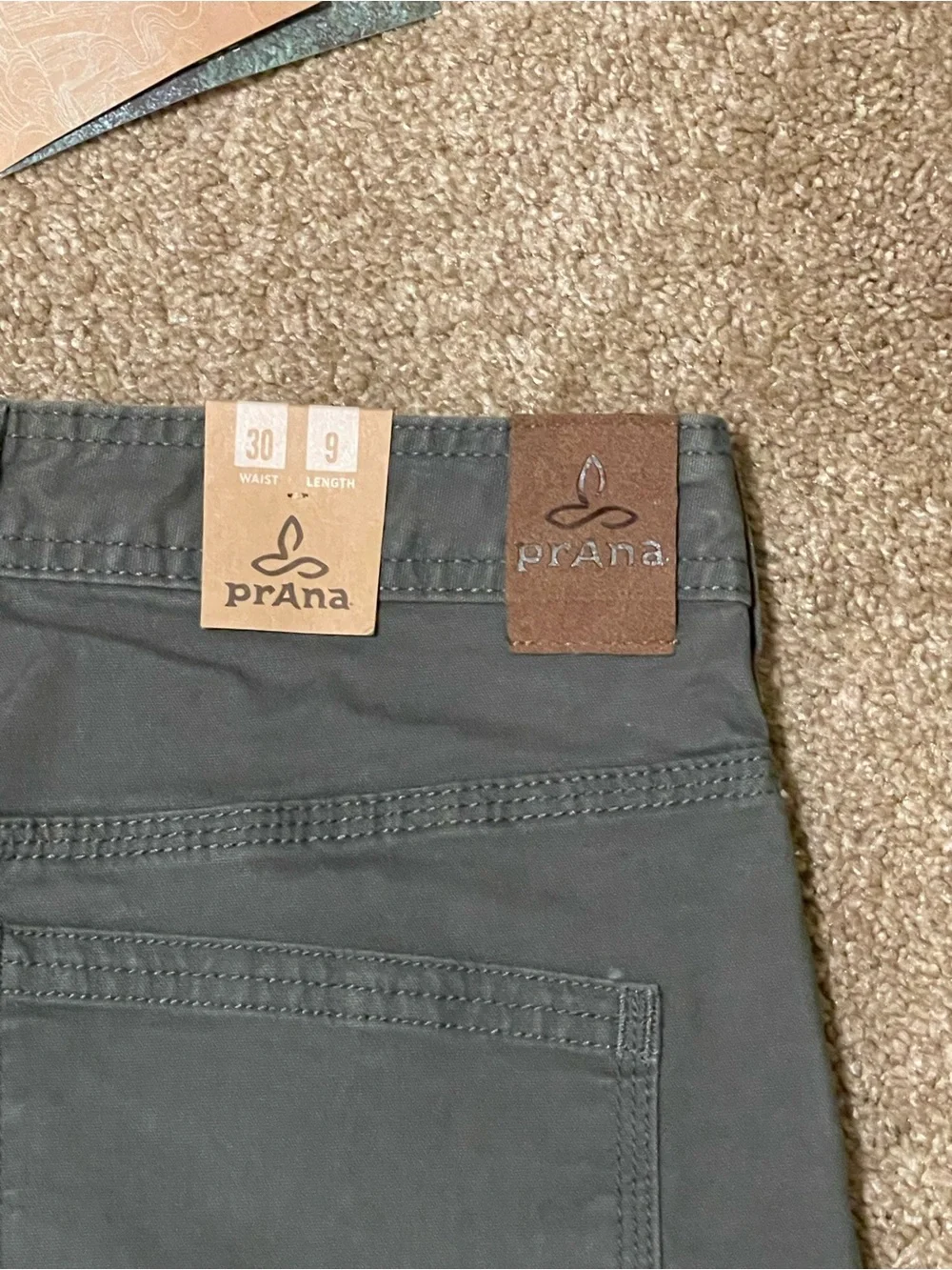 Prana Men’s Pewter Bronson Shorts